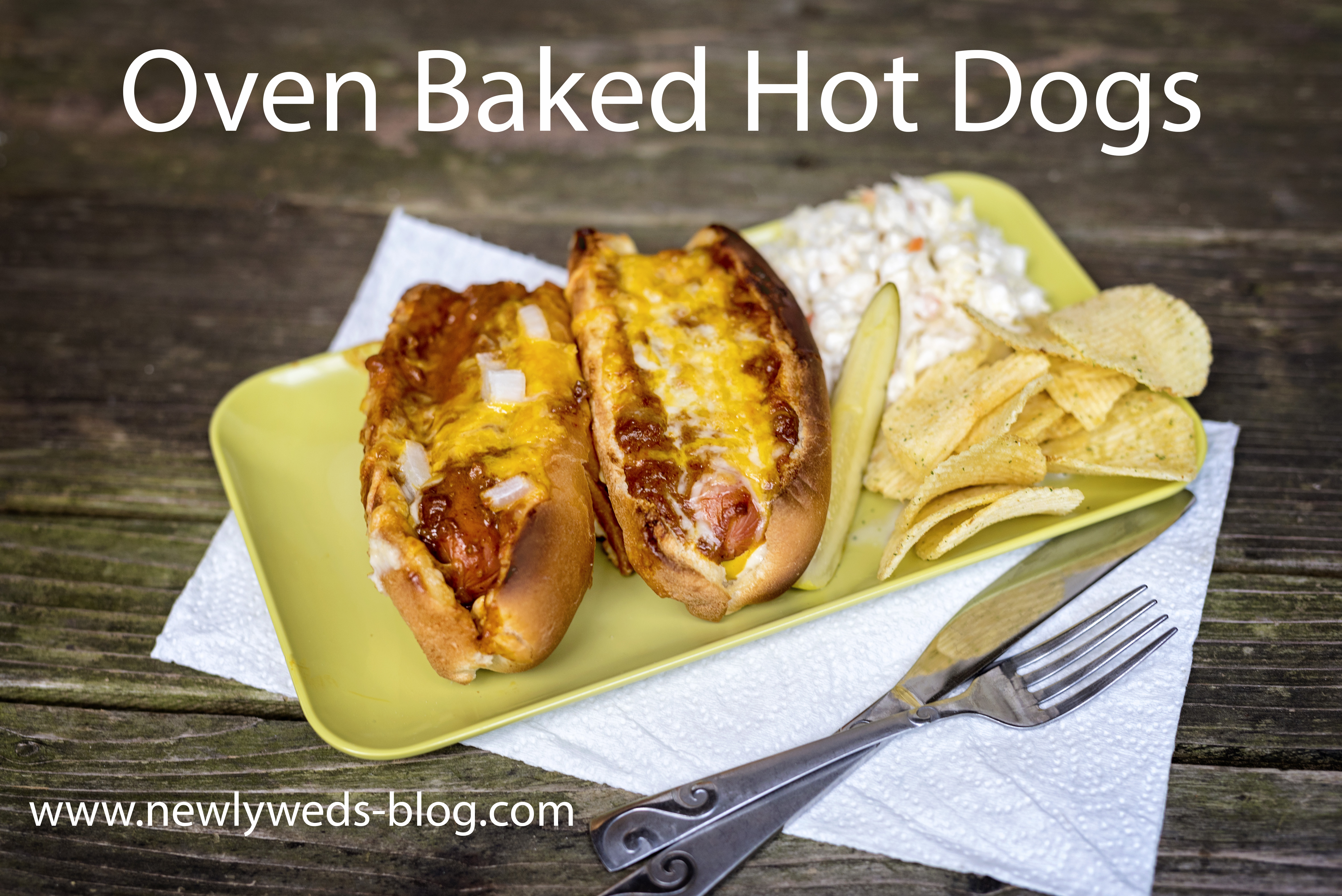 Baked Hot Dogs Recipe (Oven Method)